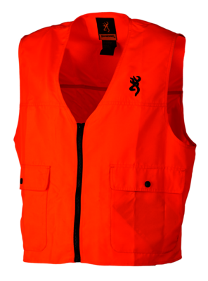 TRACKER ONE SAFETY VEST, BLAZE OVERLAY VEST