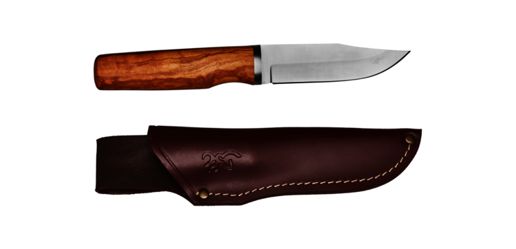 KNIFE NORDIC FIXED OLIVE WOOD 10.5CM