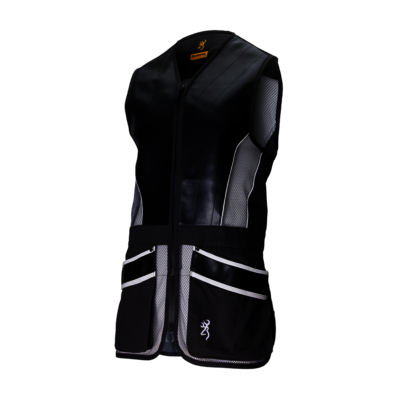 SHOOTING VEST PROSPORT LEATHER/GREY