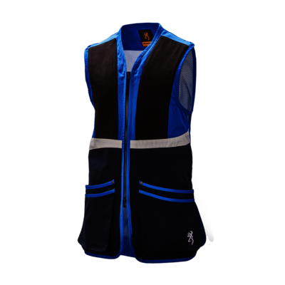 SHOOTING VEST SPORTER CURVE BLUE